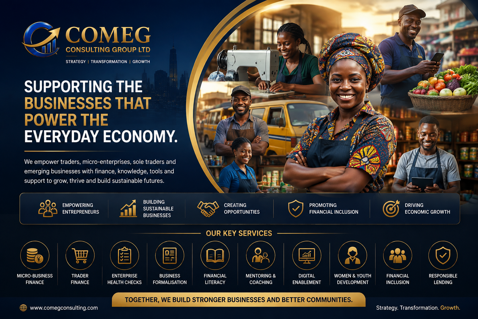 COMEG supporting businesses that power the everyday economy