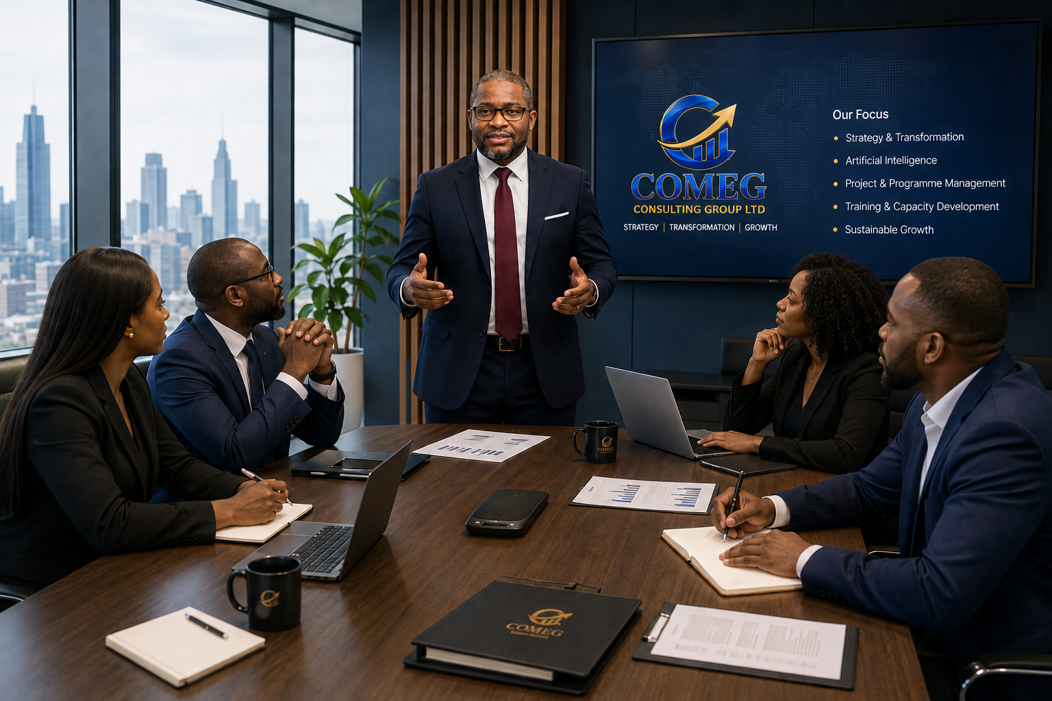 Business meeting